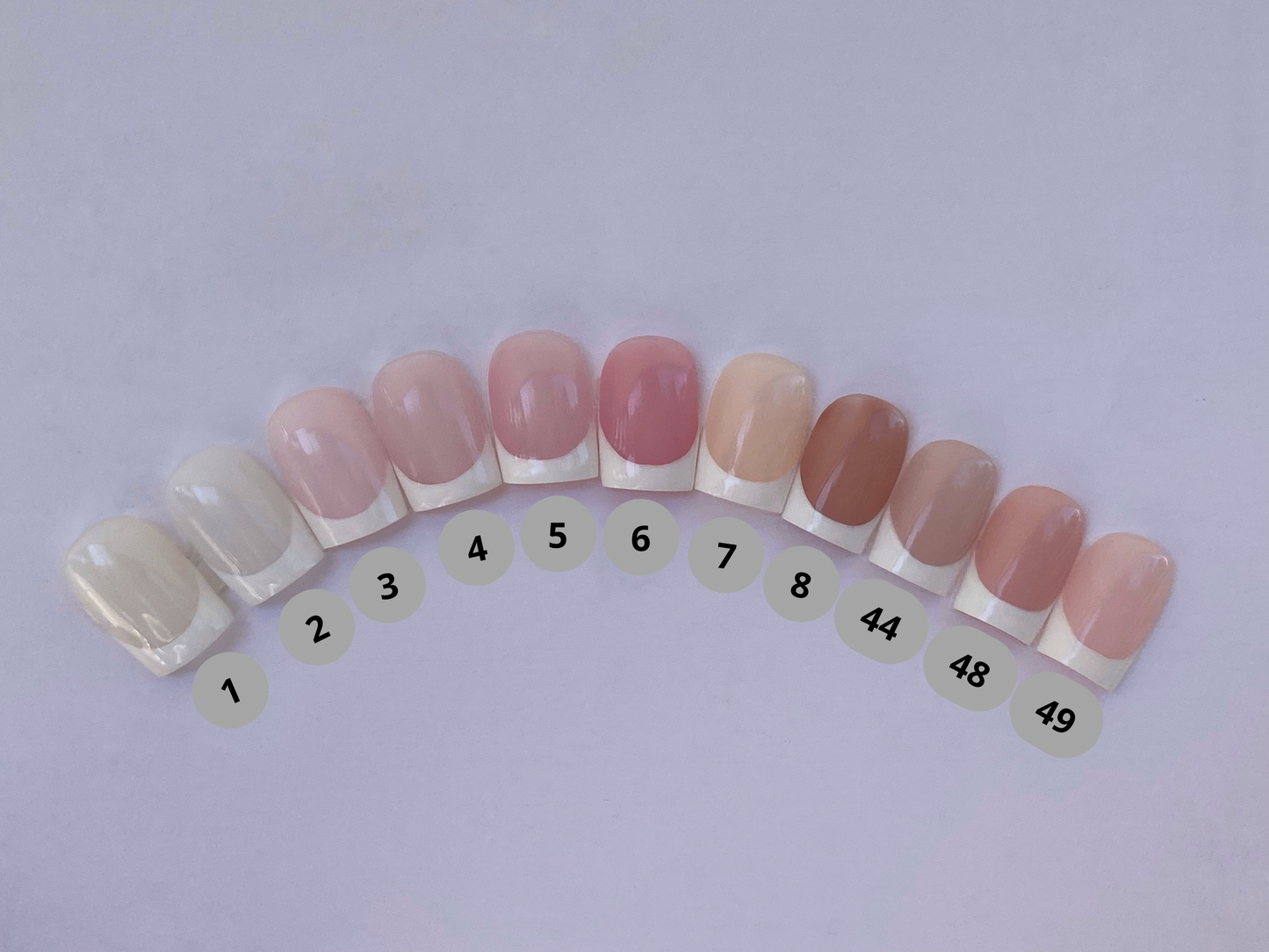 French glitter (base of your choice)