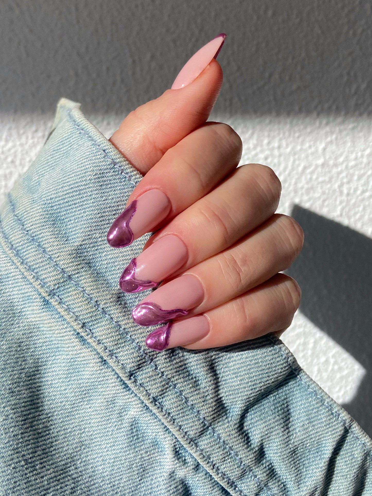 Golden Pink Lava