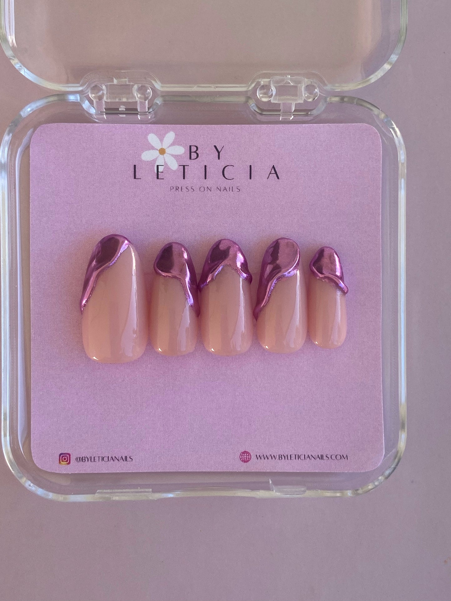 Golden Pink Lava