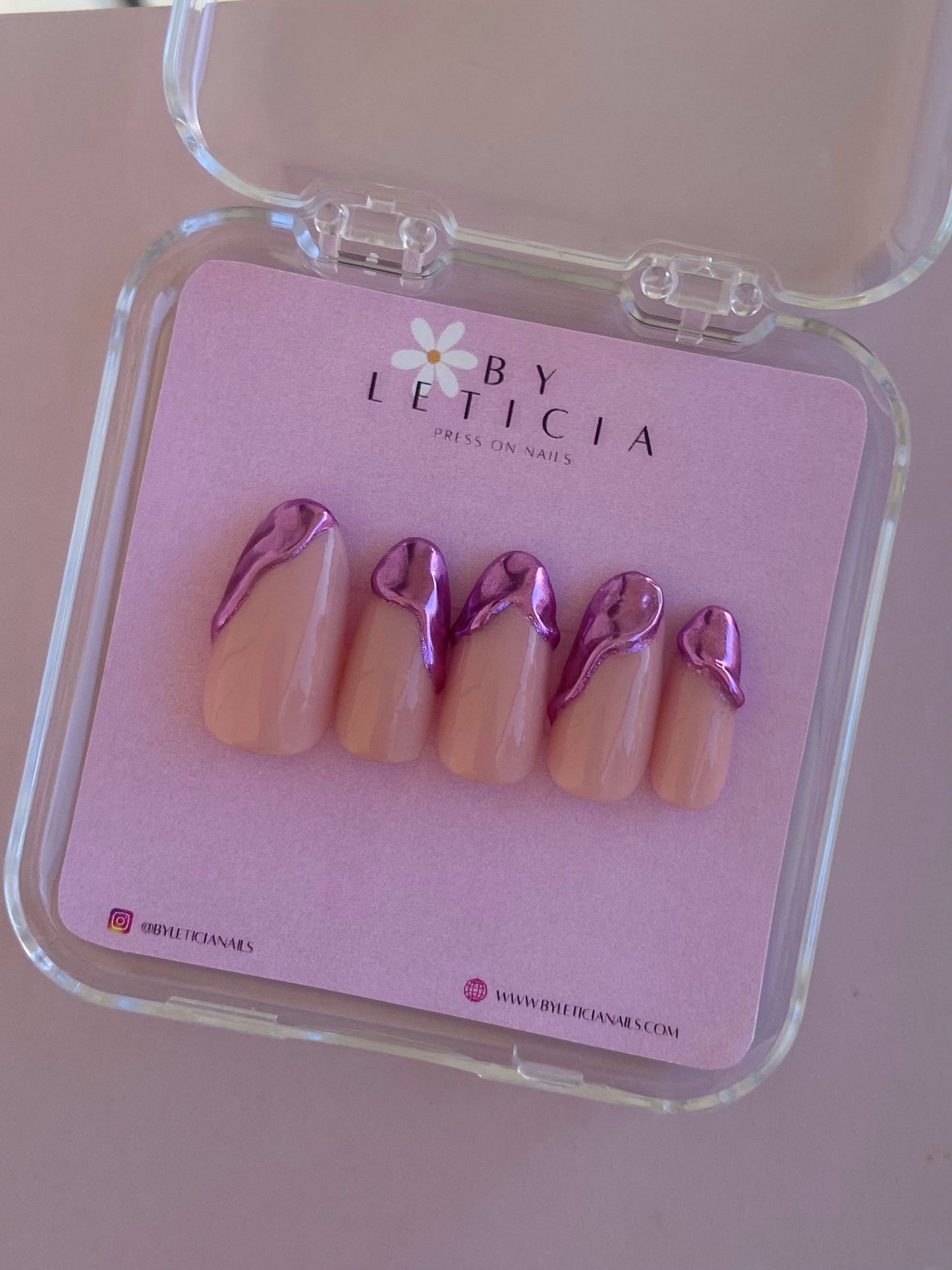 Golden Pink Lava